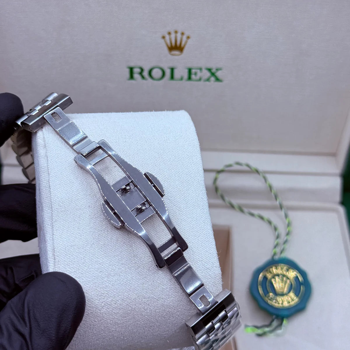 Rolex Jubliee Chain Silver Model