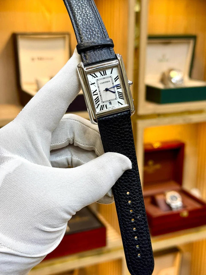 Cartier Tank Leather Strap