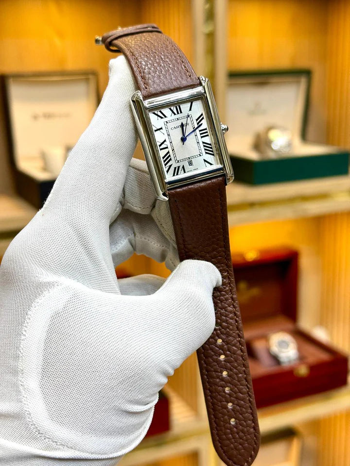 Cartier Tank Leather Strap