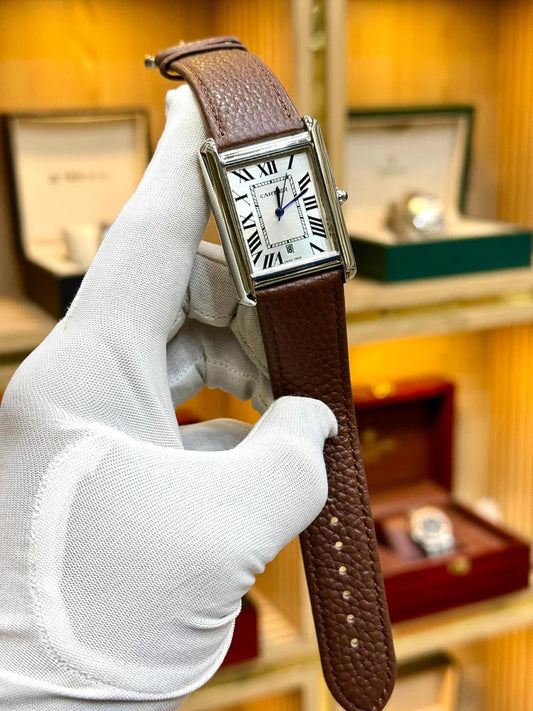 Cartier Tank Leather Strap