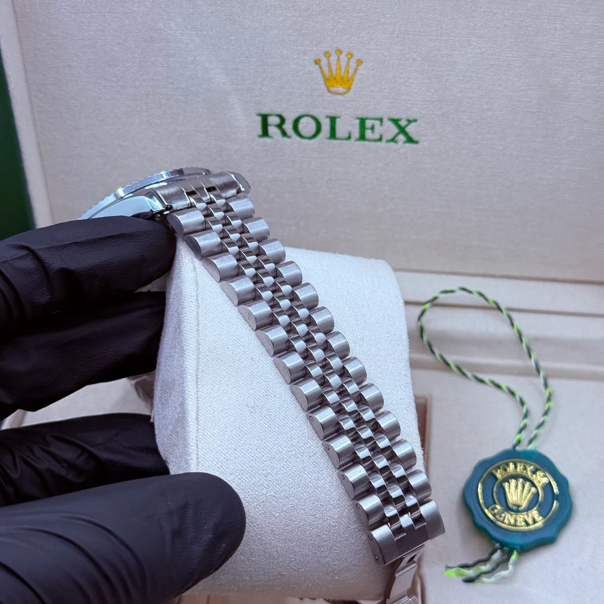 Rolex Jubliee Chain Silver Model