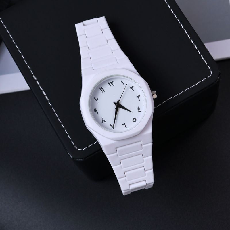 Black Aura Watch for Men – Luxury Minimalist Analog Wristwatch with Premium Strap & Elegant Design