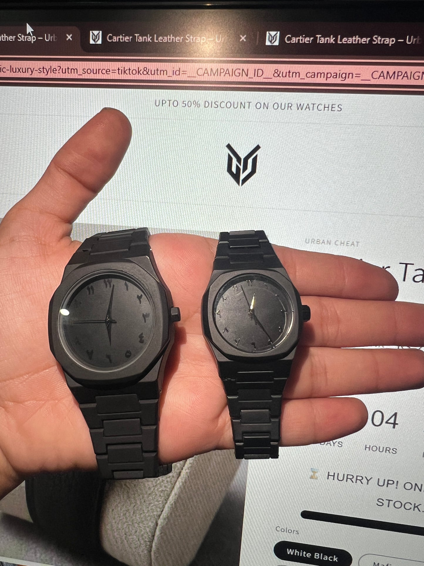 Aura Couple Watch Ladies & Gents