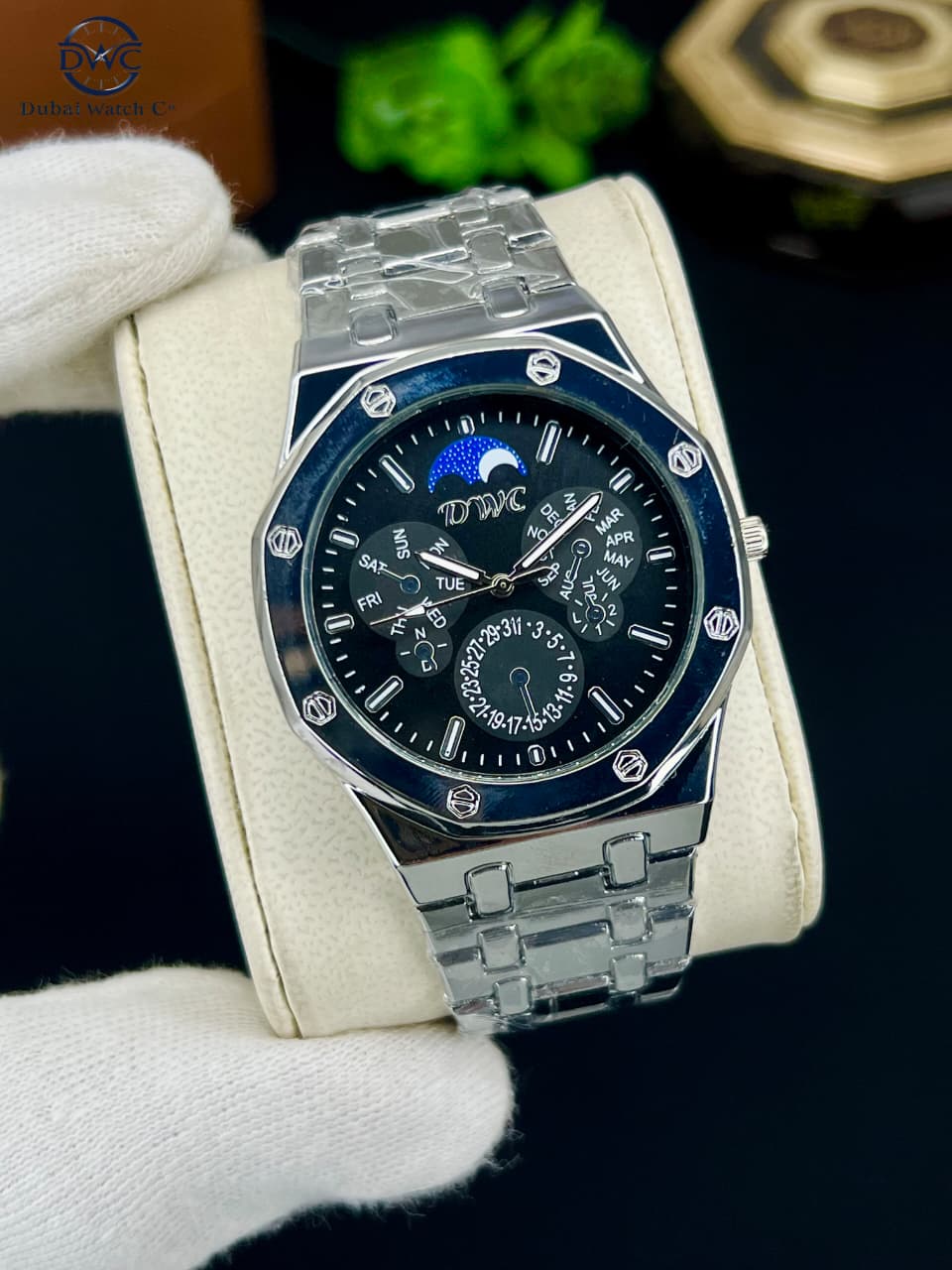 Latest Design Hexa Stainless Steel Watch for Men & Boys