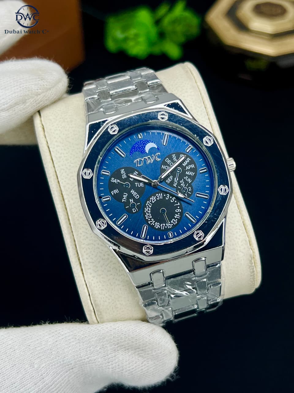 Latest Design Hexa Stainless Steel Watch for Men & Boys
